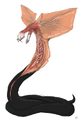 Aril was a forgotten beast. A towering skinless cobra. It has wings and it has a gaunt appearance. Beware its poisonous bite!(post)